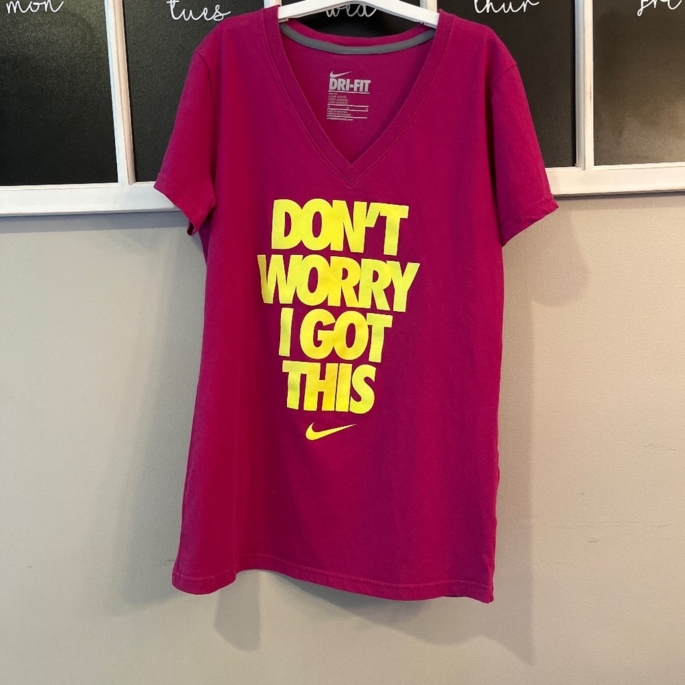 Women’s Nike Dri-Fit slim fit Tshirt